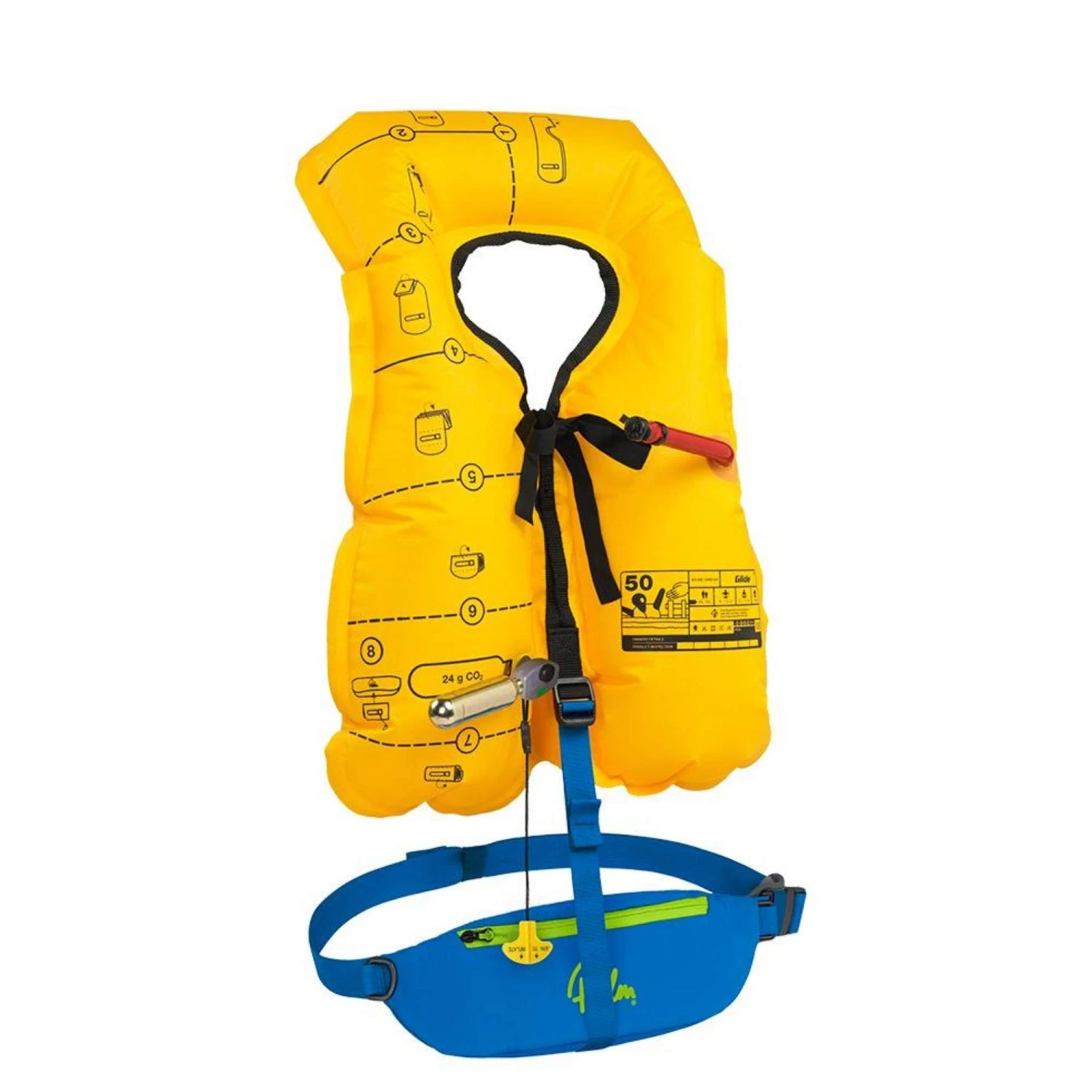 Palm GLIDE INFLATABLE WAISTBELT Unisex - Rettungsweste 3 Palm GLIDE INFLATABLE WAISTBELT Unisex - Rettungsweste