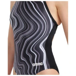 Arena Women's Lightdrop Back Marbled - Badeanzug -Wassersportgeschäft arena womens lightdrop back marbled badeanzug detail 6