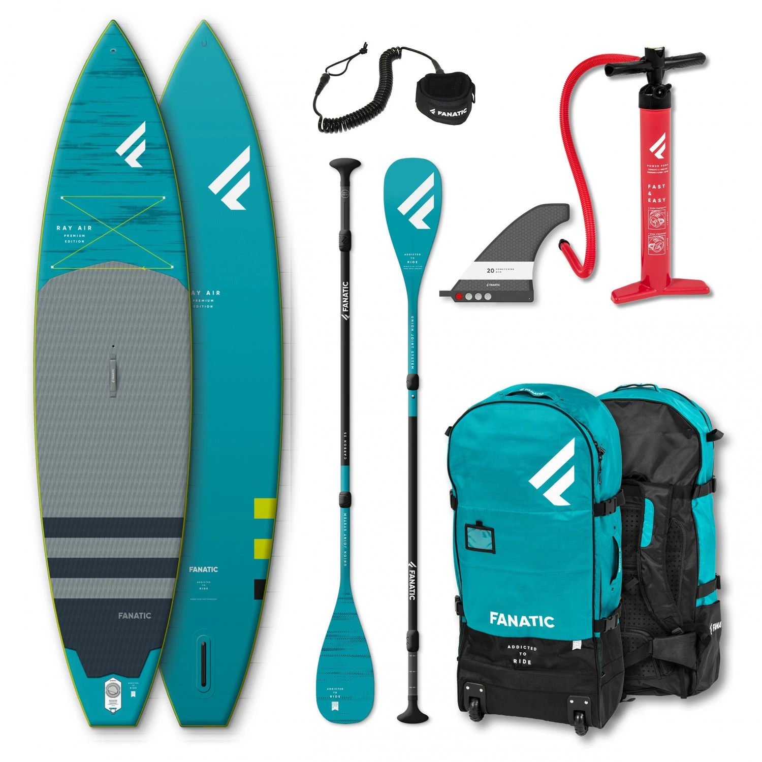 FANATIC ISUP Package Ray Air Premium - SUP-Set 3 FANATIC ISUP Package Ray Air Premium - SUP-Set
