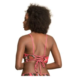 Maaji Women's Coral Lava Criss Cross - Bikini-Top -Wassersportgeschäft maaji womens coral lava criss cross bikini top detail 4