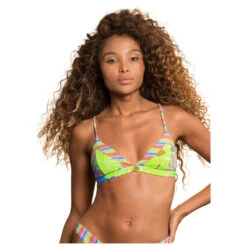 Maaji Women's Rainbow Stripe Affair - Bikini-Top 8 Maaji Women's Rainbow Stripe Affair - Bikini-Top -Wassersportgeschäft maaji womens rainbow stripe affair bikini top detail 3