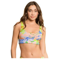 Maaji Women's Rainbow Stripe Donna - Bikini-Top 7 Maaji Women's Rainbow Stripe Donna - Bikini-Top -Wassersportgeschäft maaji womens rainbow stripe donna bikini top detail 3