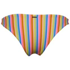 Maaji Women's Rainbow Stripe Flirt - Bikini-Bottom 7 Maaji Women's Rainbow Stripe Flirt - Bikini-Bottom -Wassersportgeschäft maaji womens rainbow stripe flirt bikini bottom detail 2
