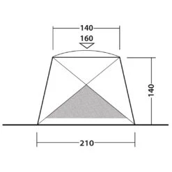 Outwell Beach Shelter Compton - Strandmuschel 9 Outwell Beach Shelter Compton - Strandmuschel -Wassersportgeschäft outwell beach shelter compton strandmuschel detail 3