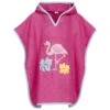 Playshoes Kid's Frottee-Poncho Flamingo - Surf Poncho -Wassersportgeschäft playshoes kids frottee poncho flamingo surf poncho