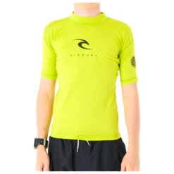 Rip Curl Boy's Corps S/S Rash Vest - Lycra -Wassersportgeschäft rip curl boys corps s s rash vest lycra 2
