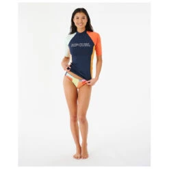 Rip Curl Women's Day Break S/S UPF Top - Lycra -Wassersportgeschäft rip curl womens day break s s upf top lycra detail 4