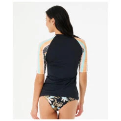 Rip Curl Women's Ripple Effect UPF S/S Top - Lycra -Wassersportgeschäft rip curl womens ripple effect upf s s top lycra detail 2