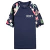 Roxy Kid's Printed Sleeves S/S - Lycra