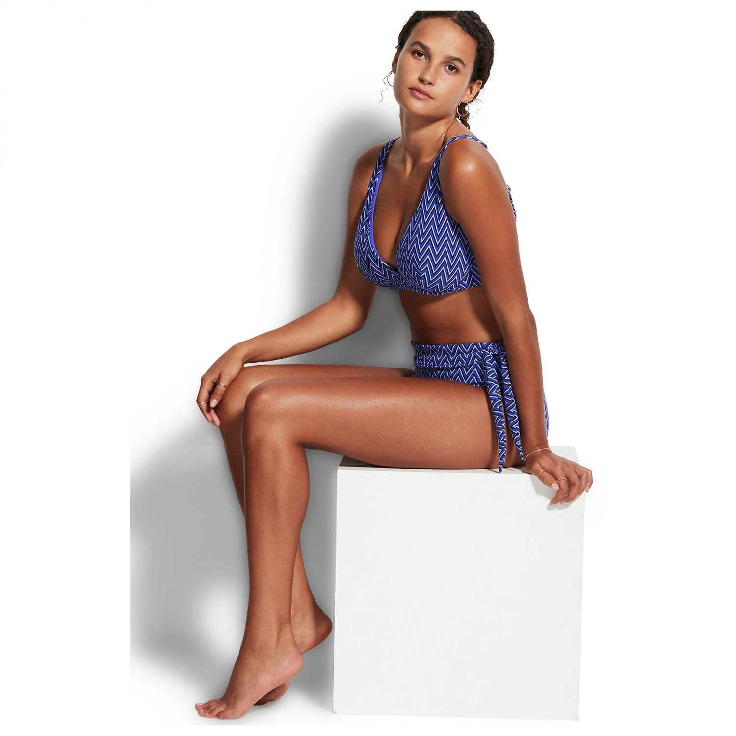 Seafolly Women's Cleo DD Fixed Tri Bra - Bikini-Top 6 Seafolly Women's Cleo DD Fixed Tri Bra - Bikini-Top – Bild 4