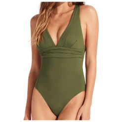 Seafolly Women's Collective Cross Back One Piece - Badeanzug -Wassersportgeschäft seafolly womens collective cross back one piece badeanzug bf 2