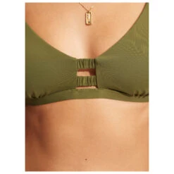Seafolly Women's Collective Gathered Tab Bralette - Bikini-Top -Wassersportgeschäft seafolly womens collective gathered tab bralette bikini top detail 7