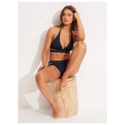 Seafolly Women's Collective Halter Bra - Bikini-Top -Wassersportgeschäft seafolly womens collective halter bra bikini top detail 7