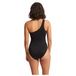 Seafolly Women's Collective One Shoulder One Piece - Badeanzug -Wassersportgeschäft seafolly womens collective one shoulder one piece badeanzug detail 3