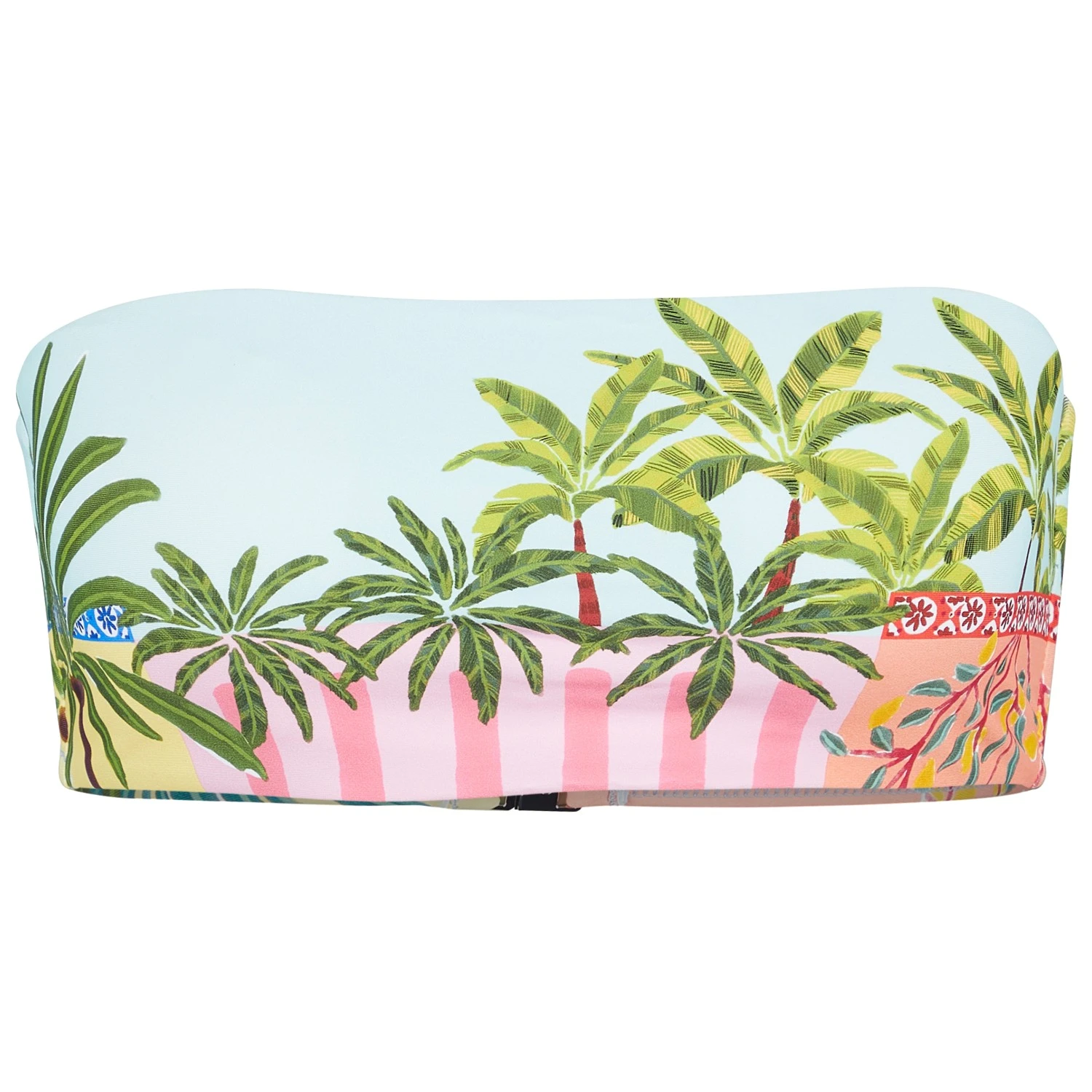 Seafolly Women's Onvacation Clip Back Bandeau - Bikini-Top 3 Seafolly Women's Onvacation Clip Back Bandeau - Bikini-Top