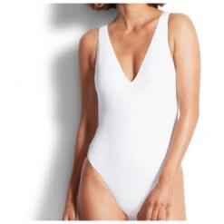Seafolly Women's Sea Dive Deep V Neck One Piece - Badeanzug -Wassersportgeschäft seafolly womens sea dive deep v neck one piece badeanzug 2