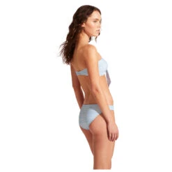 Seafolly Women's Summercrush Twist Tie Front Bandeau - Bikini-Top -Wassersportgeschäft seafolly womens summercrush twist tie front bandeau bikini top detail 3