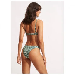 Seafolly Women's Wild At Heart Underwire Bra - Bikini-Top -Wassersportgeschäft seafolly womens wild at heart underwire bra bikini top detail 3