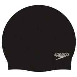 Speedo Plain Moulded Silicone Cap - Badekappe