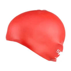 Speedo Plain Moulded Silicone Cap Junior - Badekappe